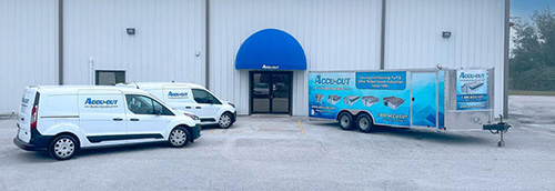 Accu-Cut Warehouse - Tavares, Florida - 1-800-222-8288 Accu-Cut carpet cutting machines - Tavares, Florida Warehouse