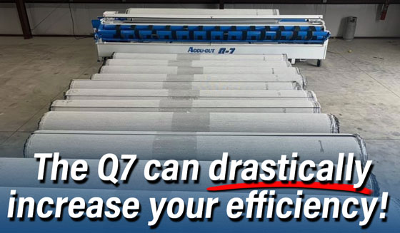 The Q7 can drastically increase your efficiency!