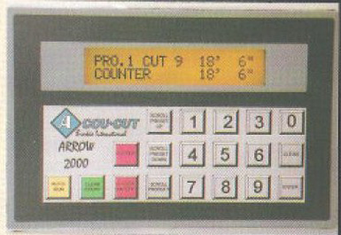 Arrow PLC control keypad and display