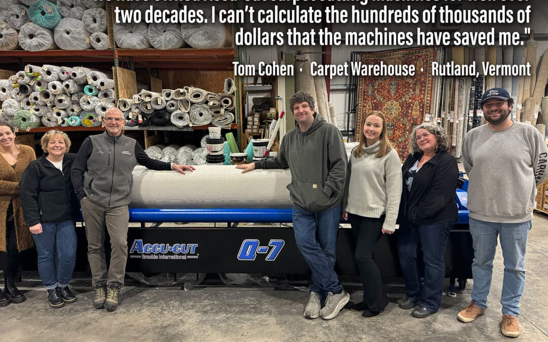 Carpet Cutting Machine Testimonials
