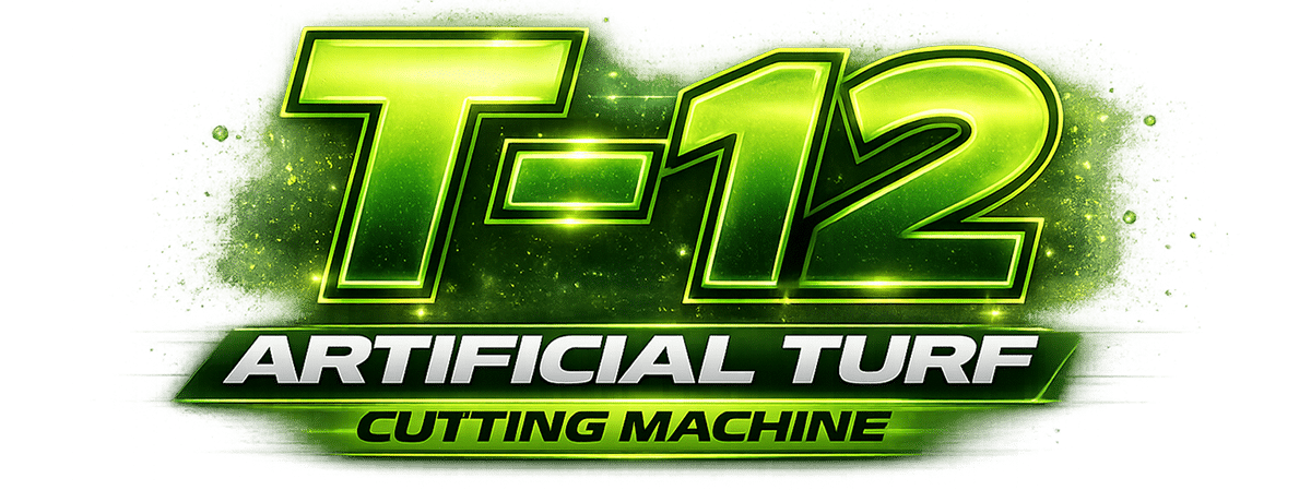 T-12 artificial turf cutting machine by Accu-Cut